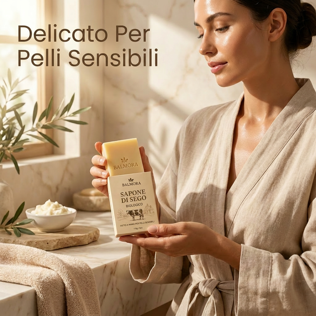 BALMORA Organic Tallow Soap Bar