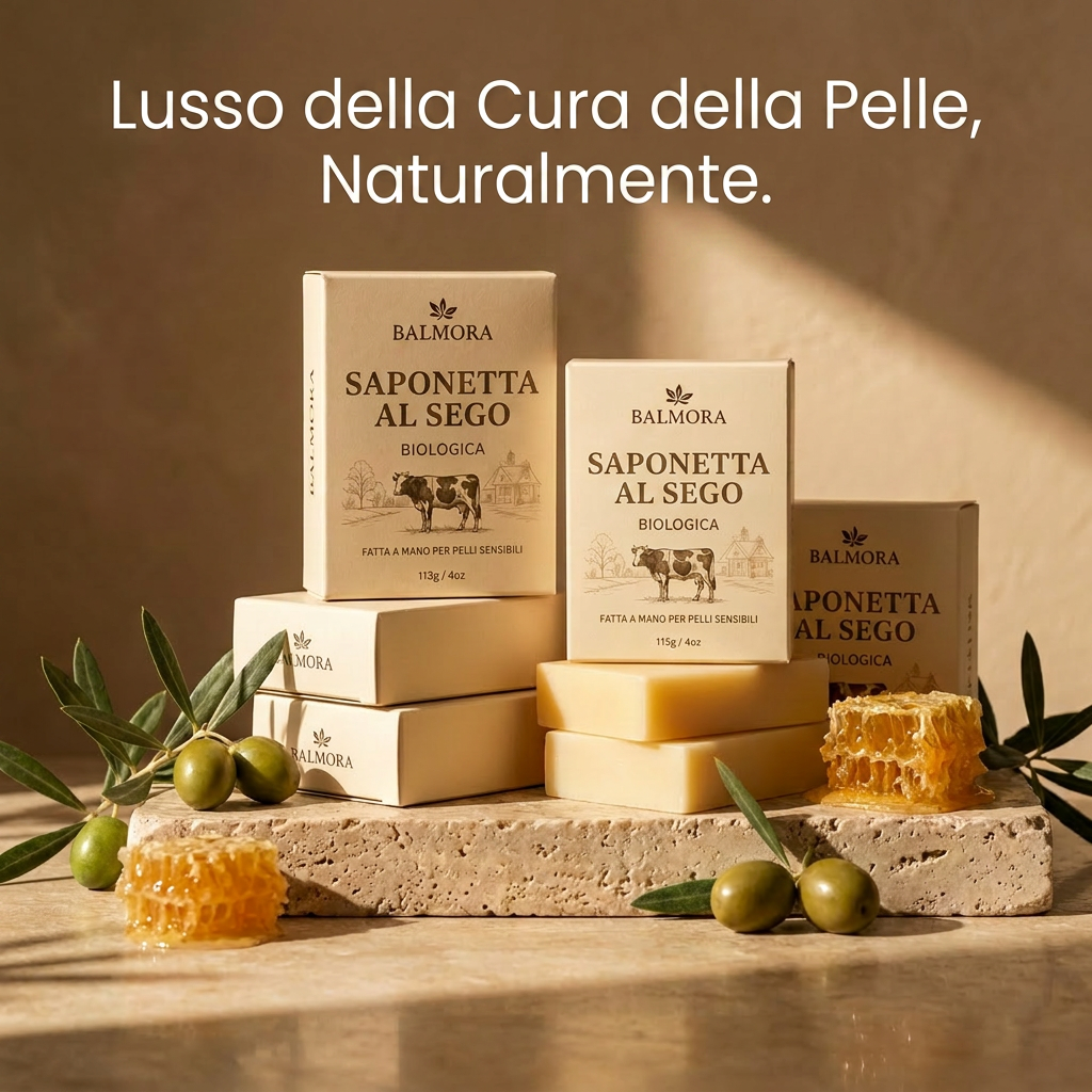 BALMORA Organic Tallow Soap Bar