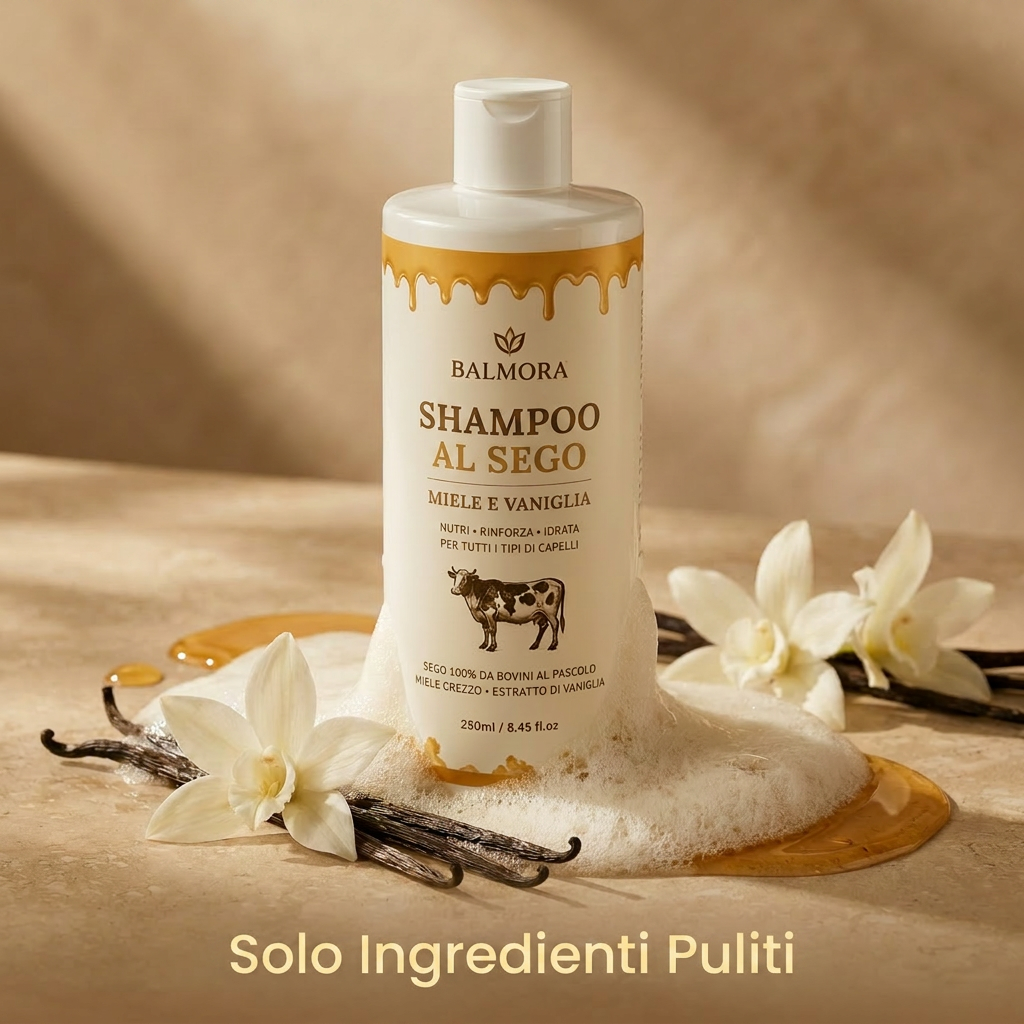 BALMORA Honey Vanilla Tallow Shampoo