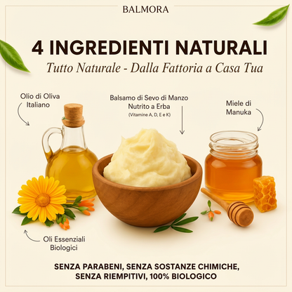 BALMORA Beef Tallow Balm